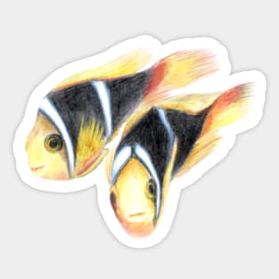 Tropical fish Sticker